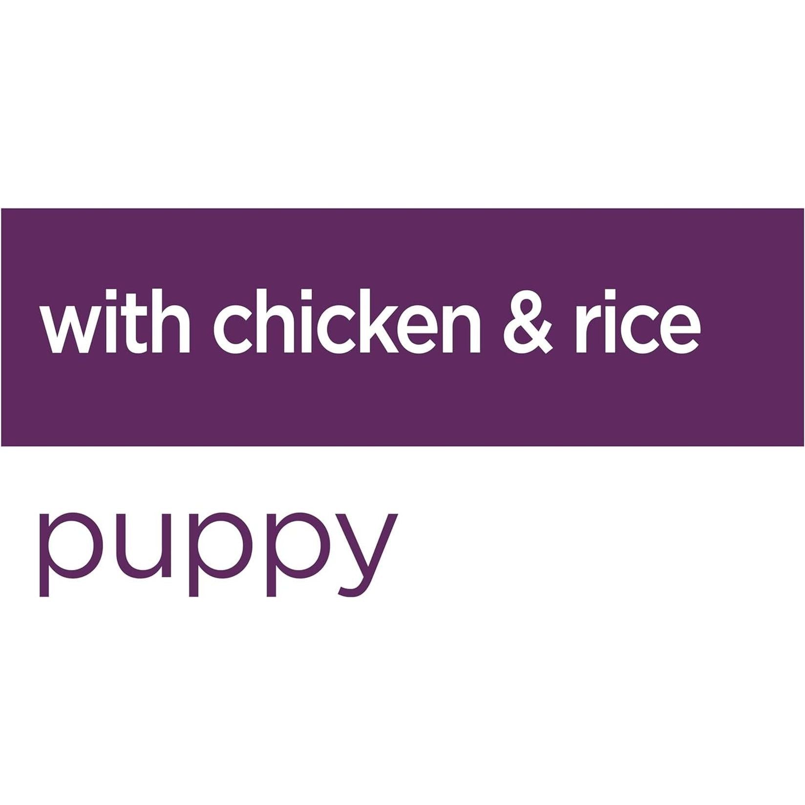 Chicken and Rice Wet Puppy Food, 12 Cans, Medium - Paws and Pats