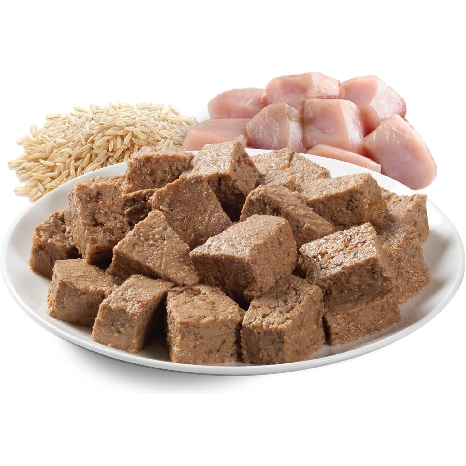 Chicken and Rice Wet Puppy Food, 12 Cans, Medium - Paws and Pats
