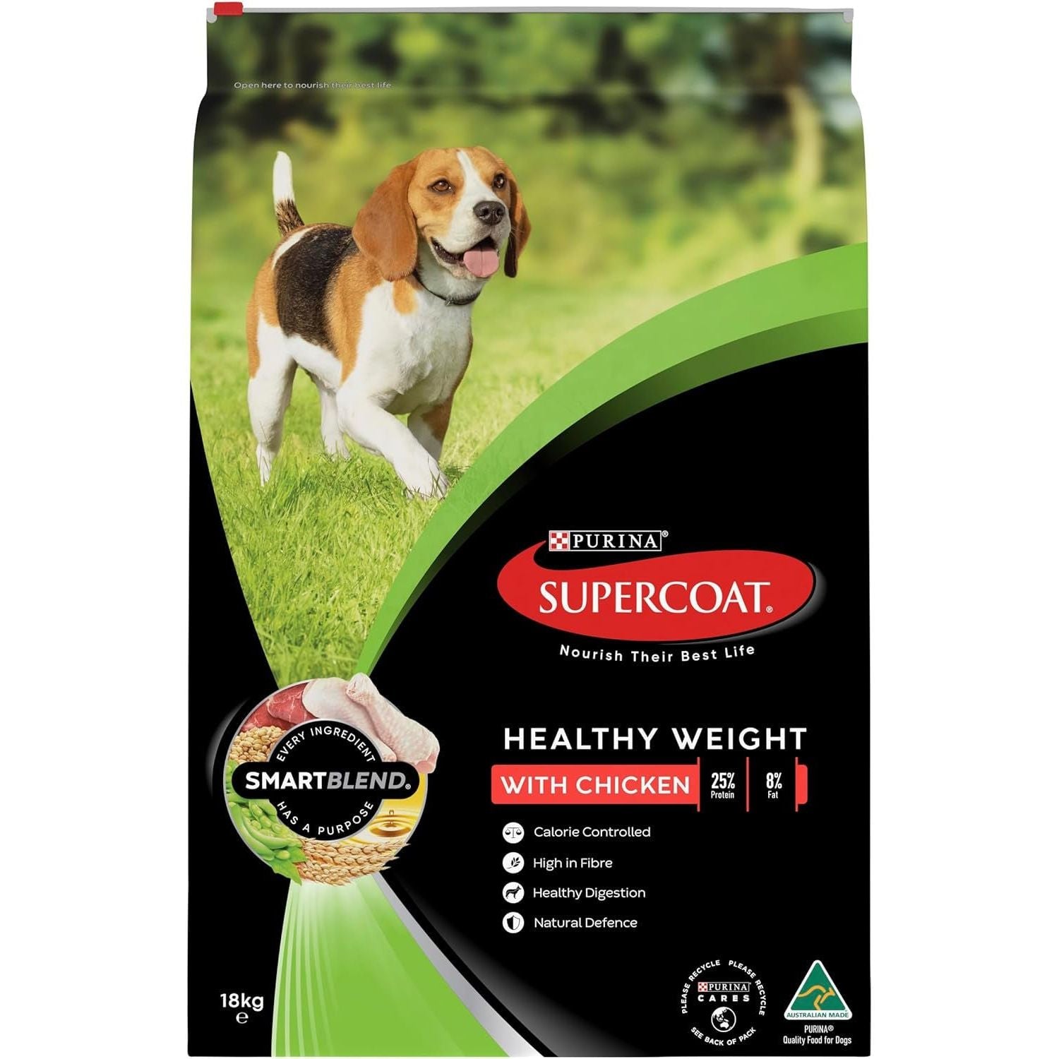 SUPERCOAT SMARTBLEND Adult Dry Dog Food Chicken 18Kg - Paws and Pats