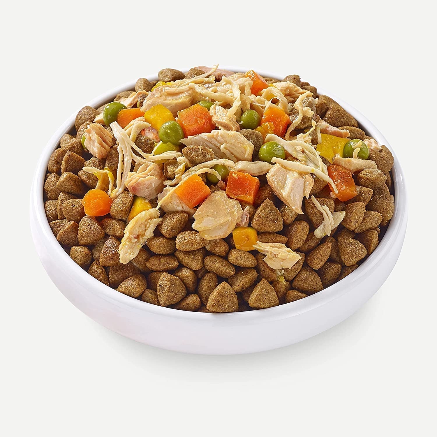 Taste Toppers 100% Natural Wet Dog Food Chicken Breast with Salmon & Vegetables in Broth Tin 156G (Pack of 16), Limited Ingredients Pet Food - Paws and Pats