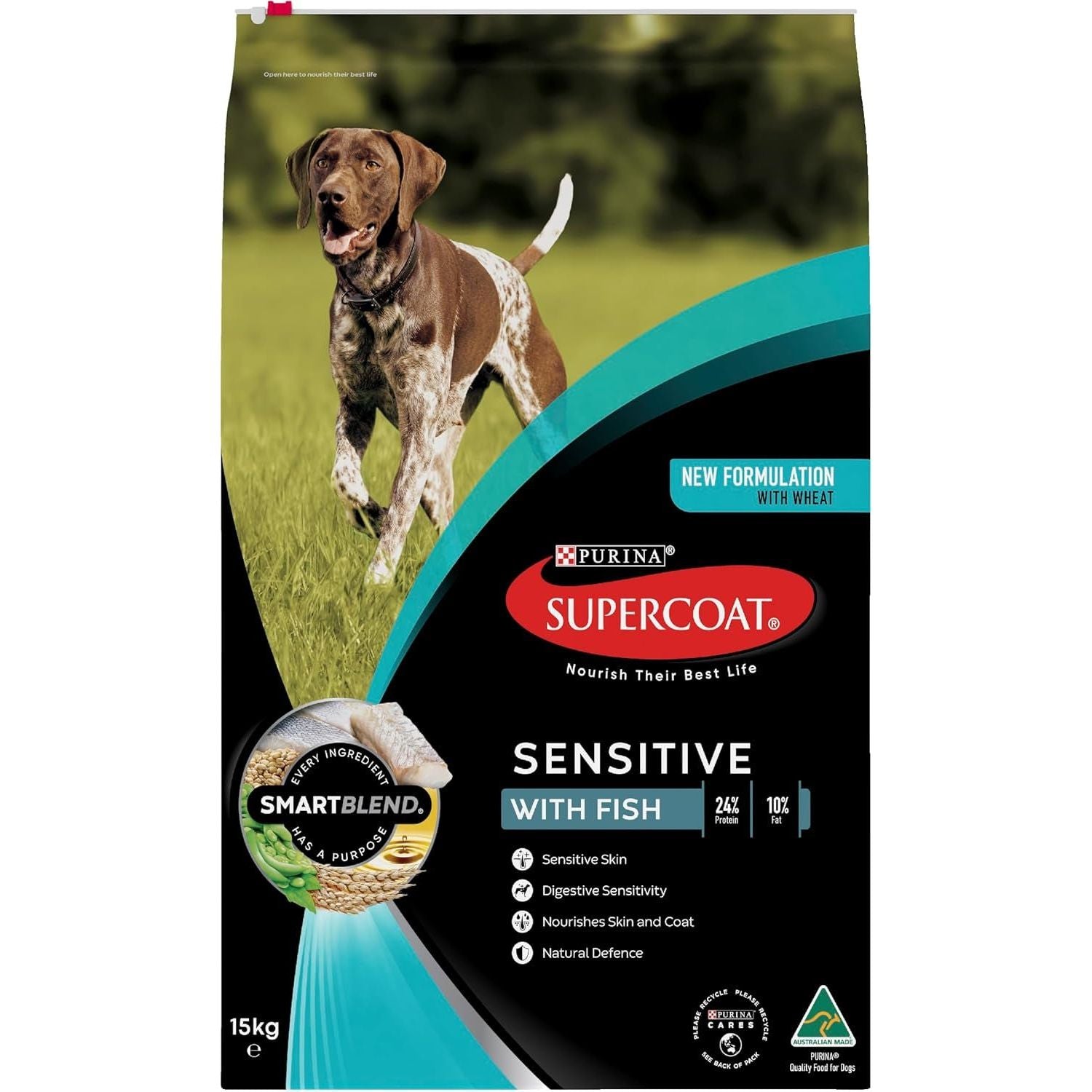 SMARTBLEND Adult Dry Dog Food Fish 15Kg