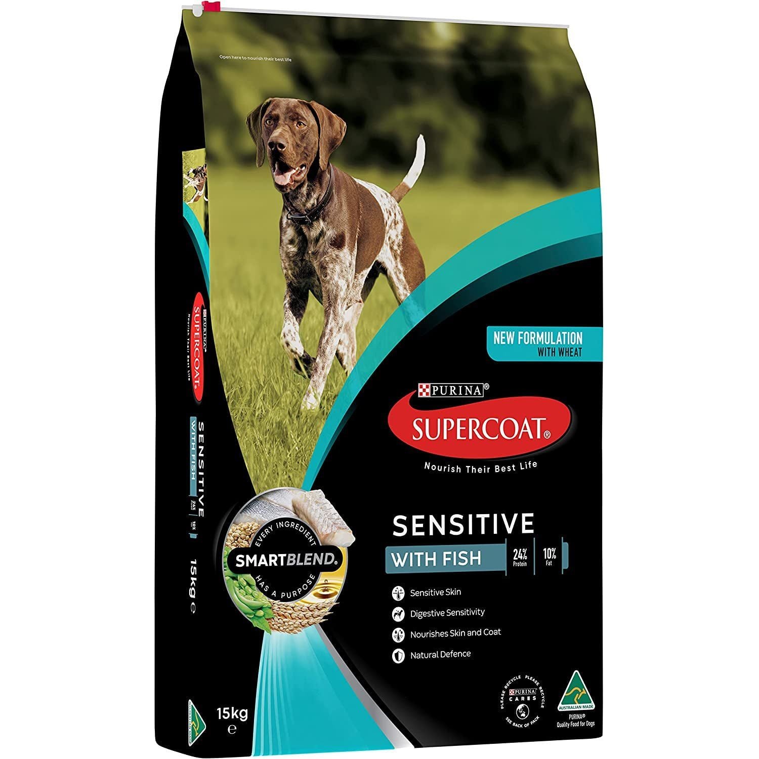 SMARTBLEND Adult Dry Dog Food Fish 15Kg